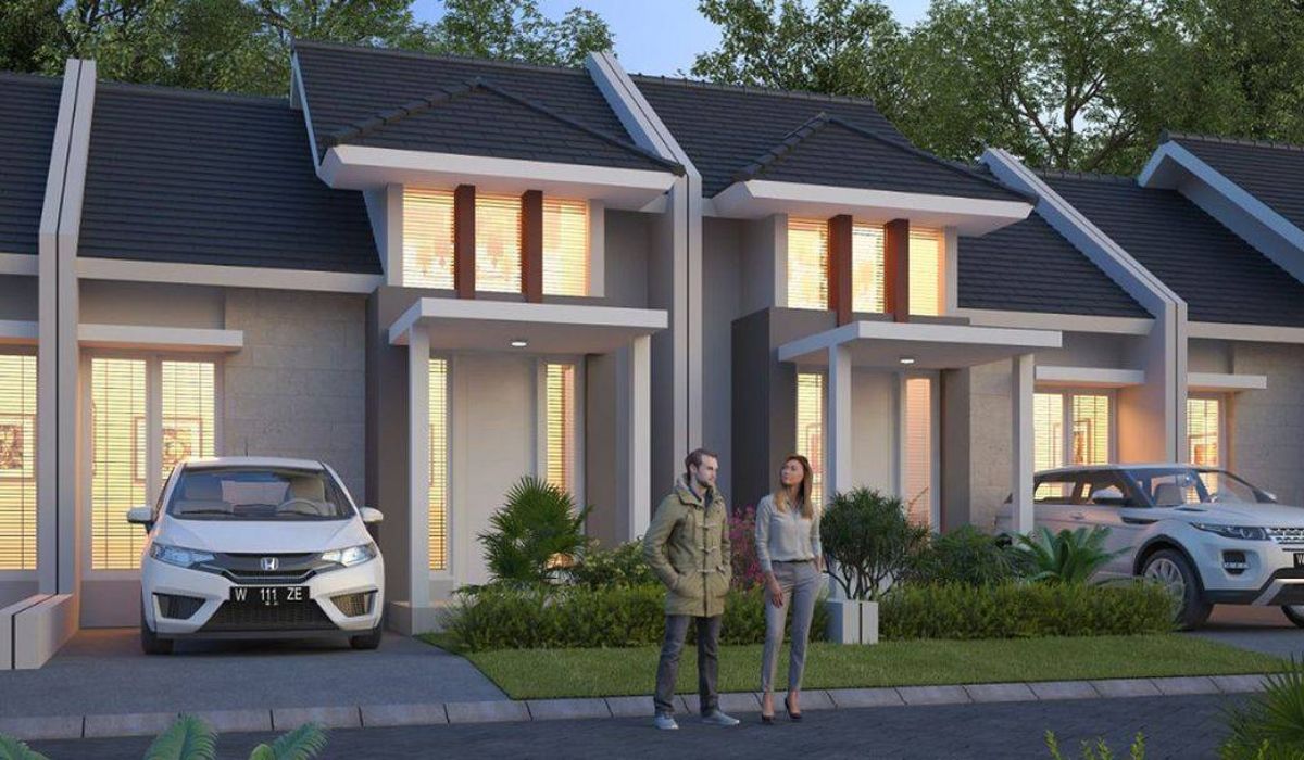 Unit di perumahan minimalis modern The Quality Riverside